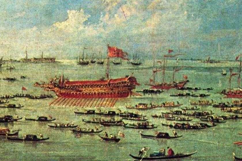 Le Bucintoro de Venise le navire du Doge